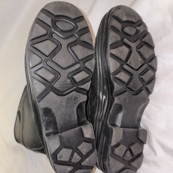 Northerner Waterproof Black Kids Rain Boots Rubber Size 4 Heavy Duty EUC - Picture 9 of 10